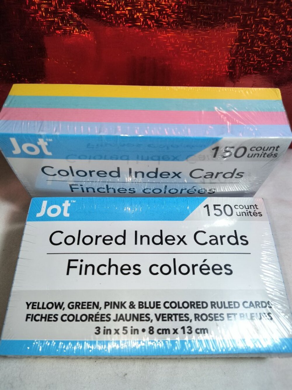Stay organized, study efficiently, or color-code your notes with this set of 2 J